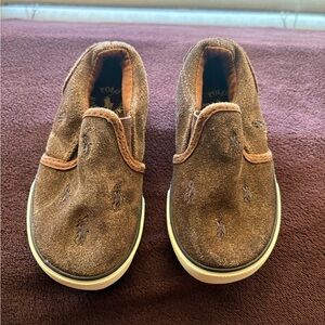 Polo by Ralph Lauren Kids Brown slip on shoes